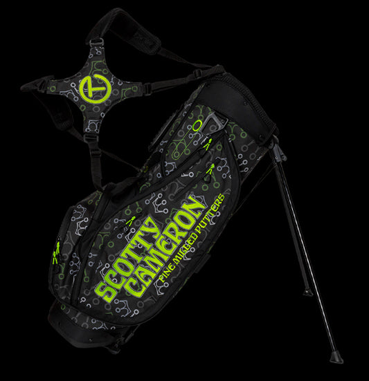 Scotty Cameron Pathfinder - Mini Crown - Black-Green Golf Carry Bag